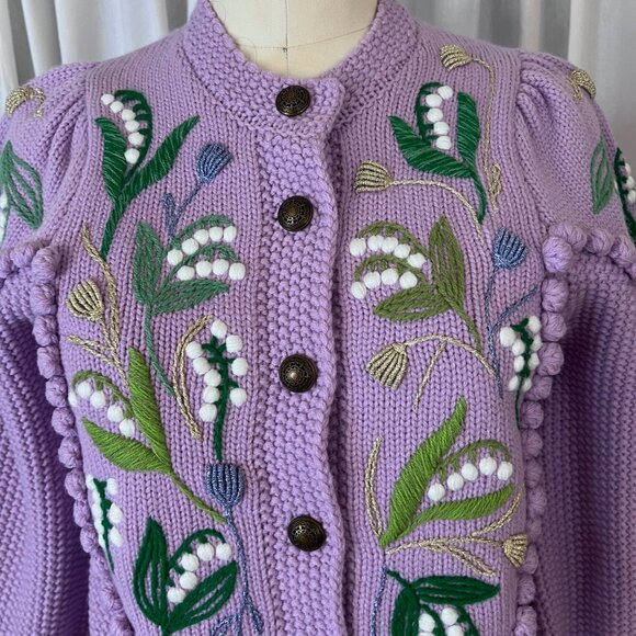 New With Tags Line Markvardsen Cardigan - Picture 2 of 7